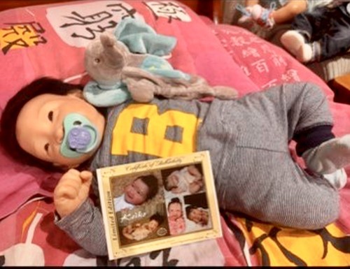 Reborn silicone baby doll - reborn,