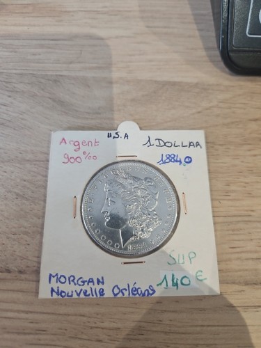 Monnaie dollar argent - 1,