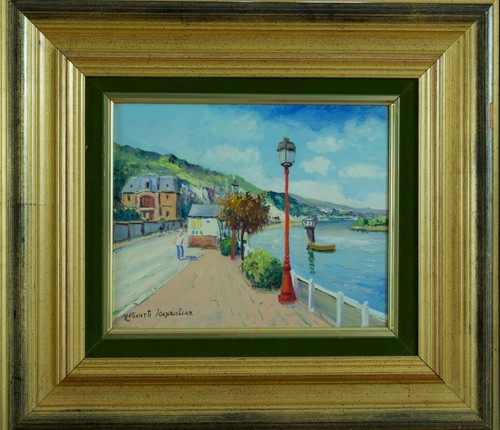 Tableau ancien kaprielian bord - ancien,