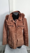 Veste Femme en Cuir NW2 Brun tg.42 cod.AN90