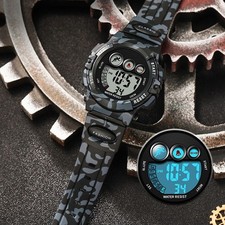 Kids Camouflage Digital Watch