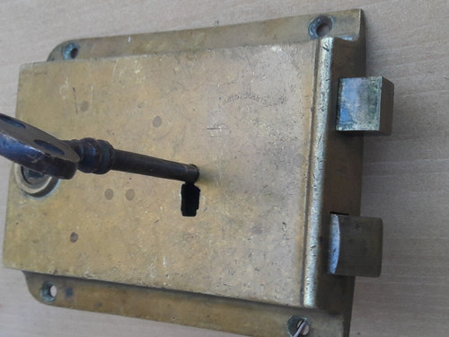 Serrure bronze fichet - bronze,