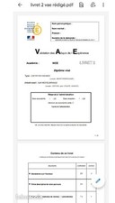 2 Livrets du livret 2 Vae Cap Petite Enfance + docs ( très bonne note ) Aepe