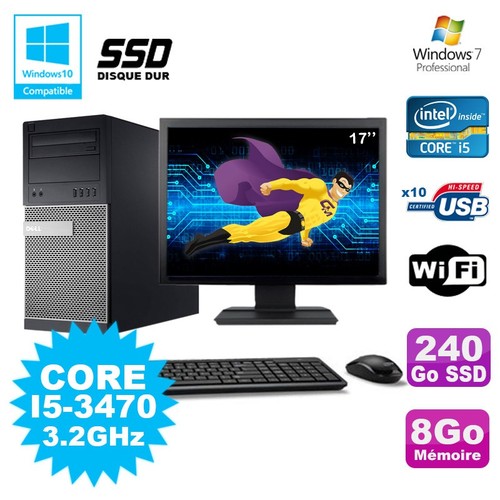 Lot tour dell 790 3470 - pc, i5-3470