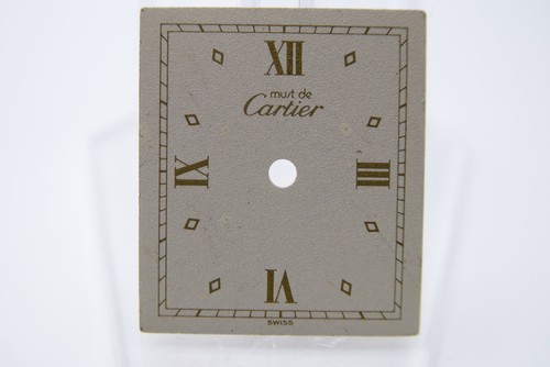 Cadran crème vintage cartier - cadran,