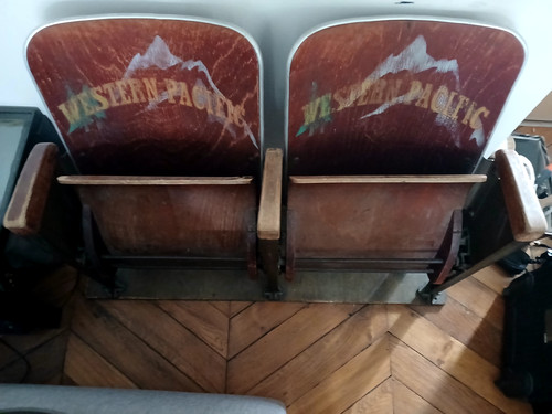 Double strapontin cinéma - strapontin,