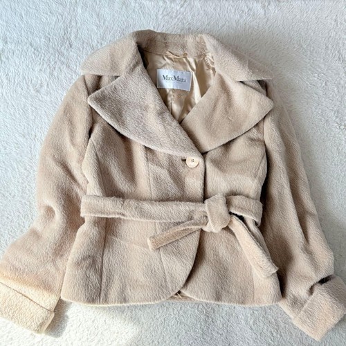 Manteau court max mara beige - court,