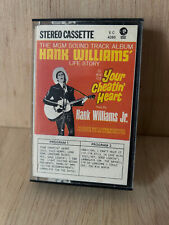 Hank Williams' Life story the m.g.m. your cheatin' heart/ Cassette Audio-K7 Tape