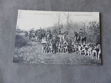 cpa Venerie CHASSE à COURRE   EN FORET  DE RAMBOUILLET