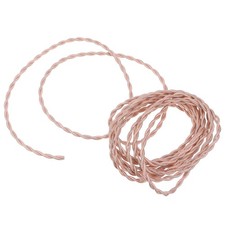  Electrical Cord Flexible Wire Fil Torsadé Câble Lampe Cordon Électrique