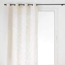 Rideau à Œillets Effet Lin