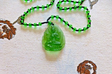 PENDENTIF CRISTAL VERT