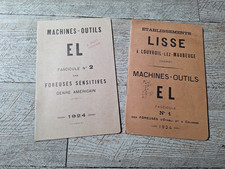 catalogues lisse machines outils louvroil lez maubeuge 1924 foreuse catalogue