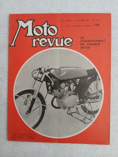 Moto revue 1575 1 - moto, 20/1/1962