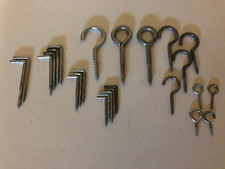 Lot de 25 Gonds  et Pitons  ACIER    à Visser  - NEUFS