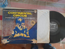 GONG / Continental circus (1972) LP original francais !!