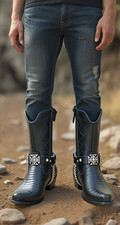 Motard Homme Femme Bottes
