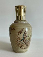 superbe Lampe Berger en grès  décor aux canards  BREUGNOT BR