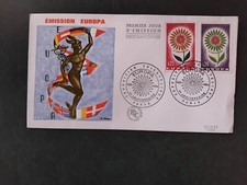 ENVELOPPE PREMIER JOUR EUROPA 1964 TIMBRES N°YVERT 1430 ET 1431