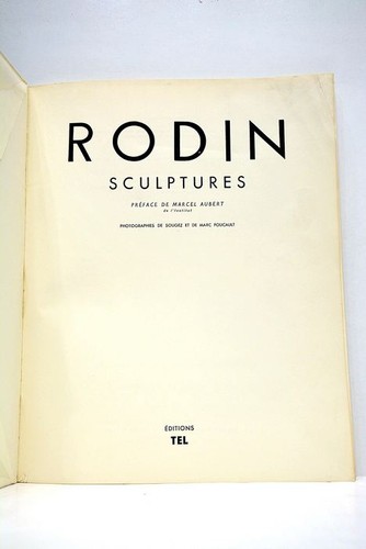 Rodin sculptures 1952 - rodin,