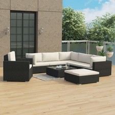 Mobilier de Jardin 8 pcs avec