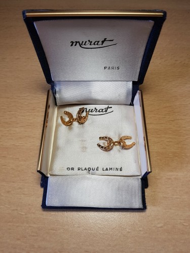 Boutons manchette vintage - de,