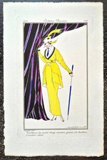 Victor LHUER Pochoir Mode Art