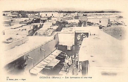 Maroc oujda les terrasses - maroc,