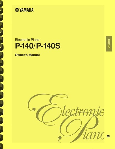 Yamaha 140 140s - p-140, electronic