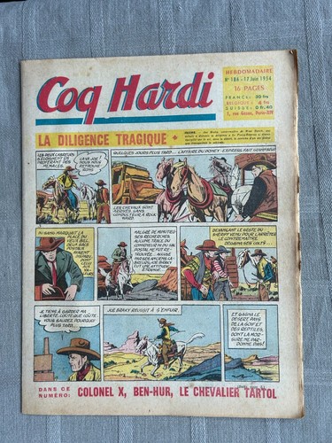 Coq hardi nouvelle série - coq,