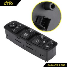 Bouton de leve vitre avant gauche droite reglage retroviseur Mercedes W169 W245