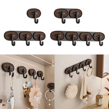 Porte-manteau Mural Polyvalent pour Vêtements Écharpes Chapeaux et Clés En