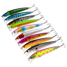 Lot de 10 leurre de pêche à