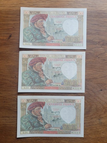 France série billets - france,
