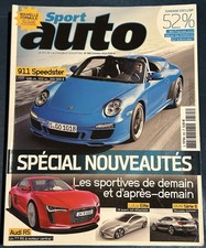 SPORT AUTO SportAuto 585 Octobre 2010 Lotus Evora RCZ THP200 Porsche Speedster