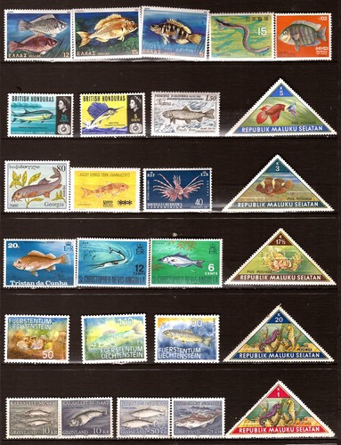 Tous pays poissons des - pays,