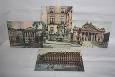CPA 4 Anciennes BRUXELLES