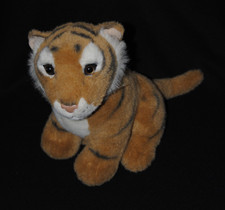 Peluche doudou tigre roux
