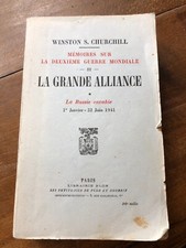 WINSTON CHURCHILL mémoires