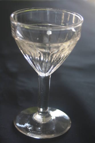 Verre bar ancien - verre, de
