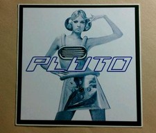 Pluto Femme Fille Saluant Bleu