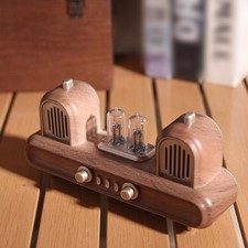 Haut-parleur sans fil style vintage avec radio FM AUX USB et pour support TWS