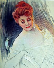 Illustration polychrome Mme