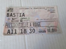 Ticket / billet  PSG - PARIS