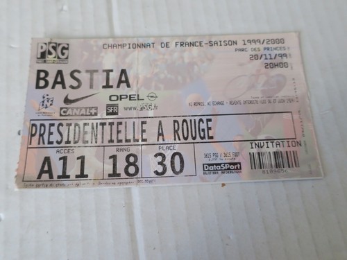Ticket billet psg paris - /,