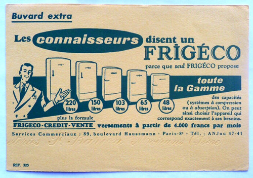 Buvard frigéco le - buvard,