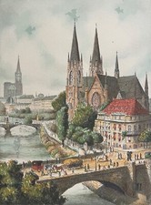 Église réformée Saint-Paul France Barday 1942 Alsace Bas-Rhin