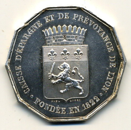 Médaille jeton - médaille, ou