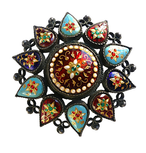 Xixè broche emaux - xixè,