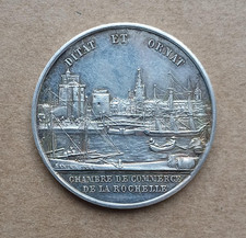 Jeton de présence de la CdC de La Rochelle, en argent
